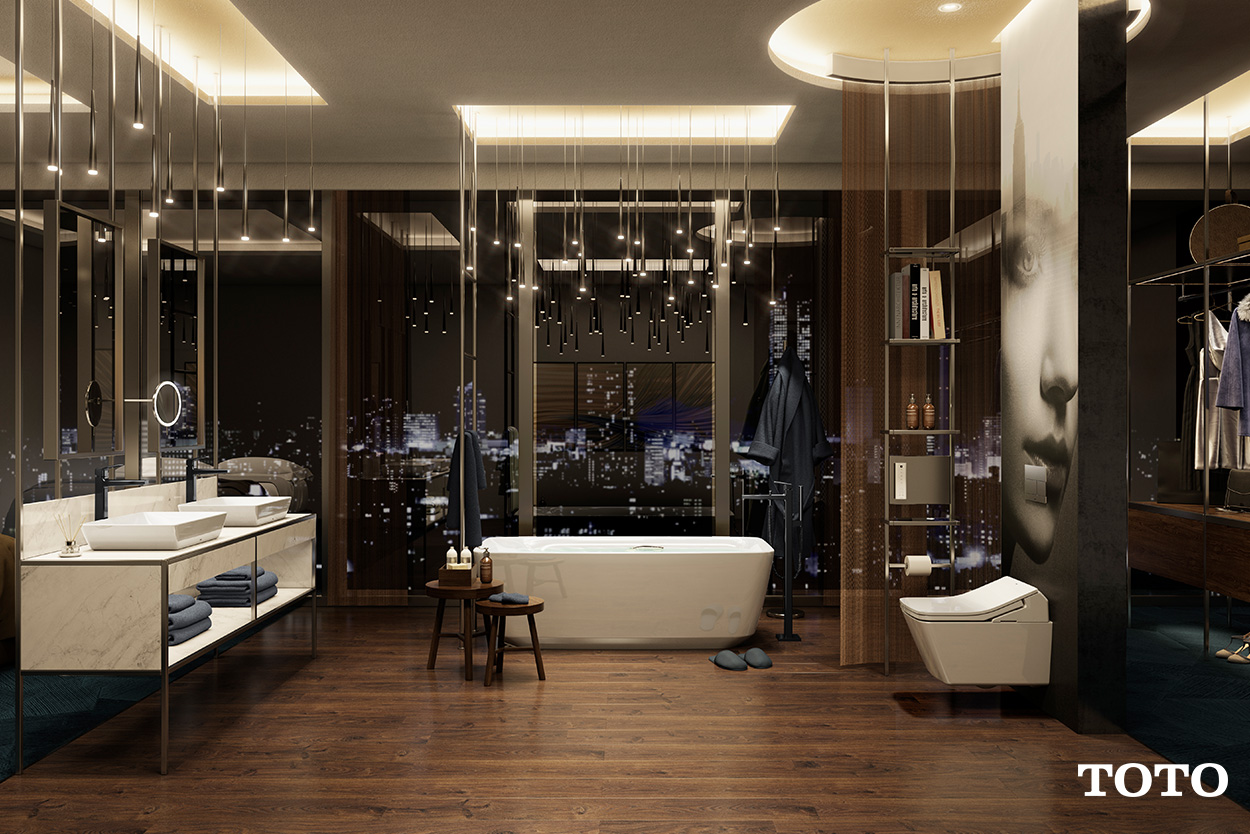 Bathroom-Themes-You-Can-Create-with-TOTO