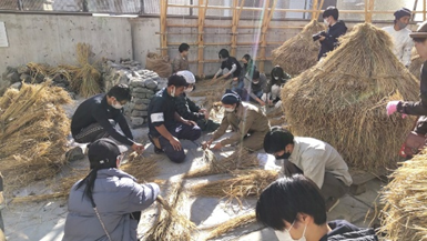 Exhibition “How is Life?” Workshop of Kayabuki（2022）